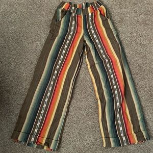 L&B wide leg serape pants. Mineola pants